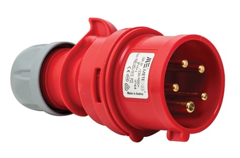 METE ENERJİ , 406105V , 5x16A. IP44 DÜZ FIS-(Vidalı Bağ.)
