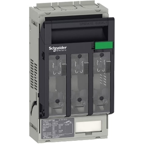 Schneider Electric , LV480802 , Sigortalı Yük Ayırıcı, FuPacT ISFT160, 160 A, DIN NH00, 3 Kutuplu, Plakaya Montaj, 2,5 - 95 mm² Kablo Konnektörleri